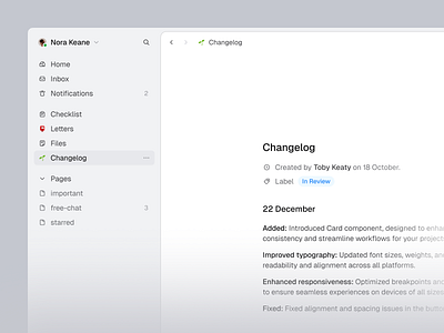 Sidenav - Homay Design System changelog dashboard design figma gray homay homay design system icon minimal notion product design saas sidebar sidenav ui ui design ui kit user interface ux web design