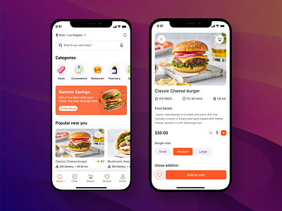 Food Recipes Mobile App app cook app cooking app creative fast food food and drink food delivery food delivery app food delivery service food order graphic design ingredients ios app mobile online food ordering recipes app restaurant ui design vegetable