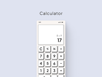 Calculator calculator design figma ui