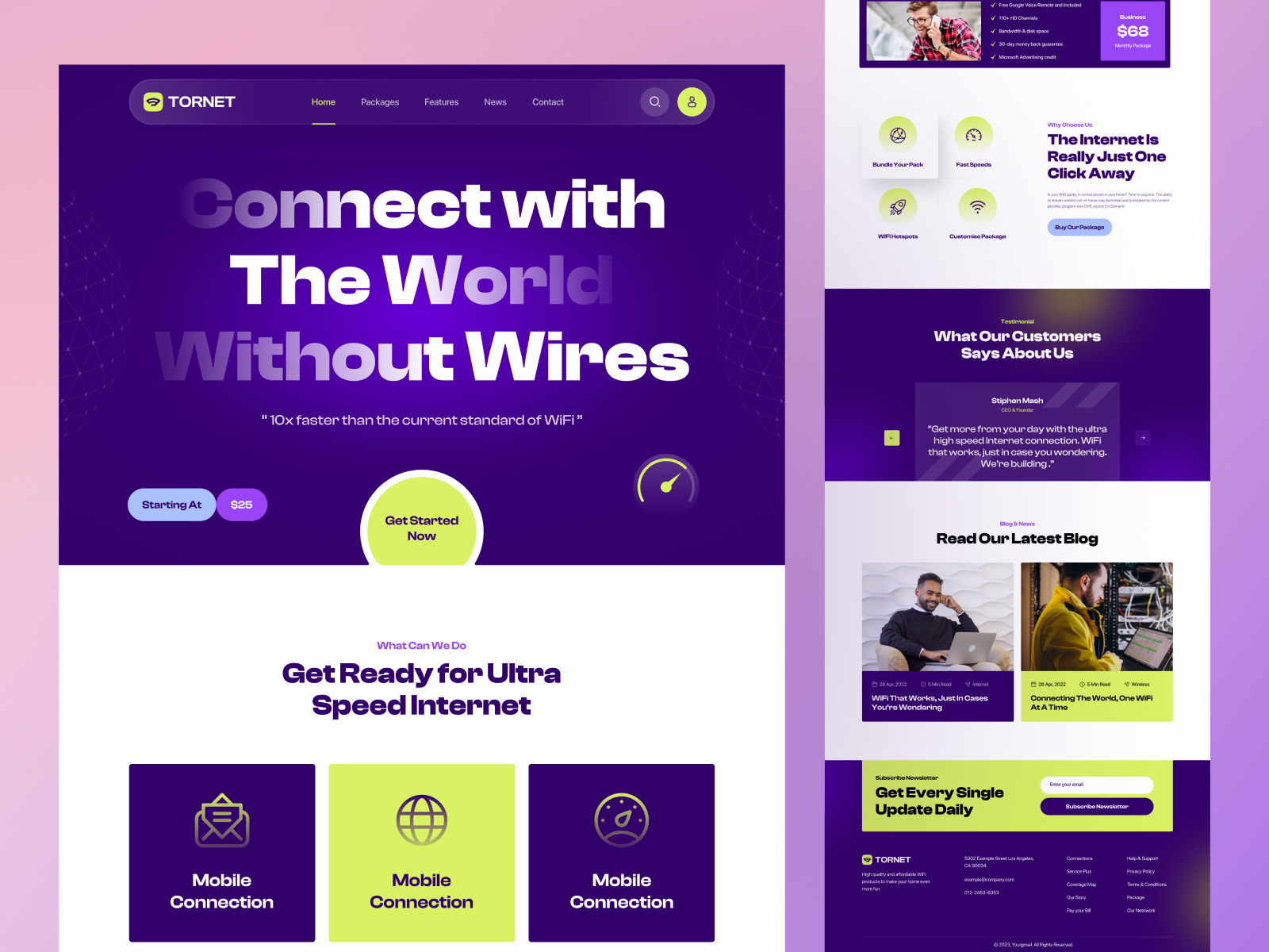 Example of Stunning Website UI/UX Design