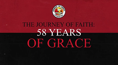 58th Church Anniversary History after effects christian church motion graphics video