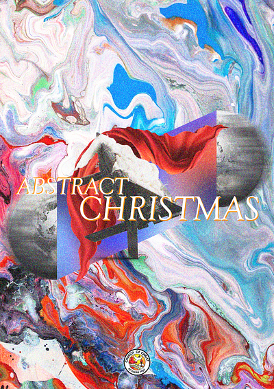 Abstract Christmas Poster Design christian christmas church graphic design photoshop