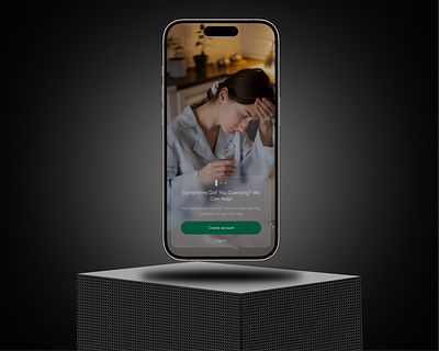 Medical symptom checker app app design design health healthcare healthtech mobile app mobile design ui design