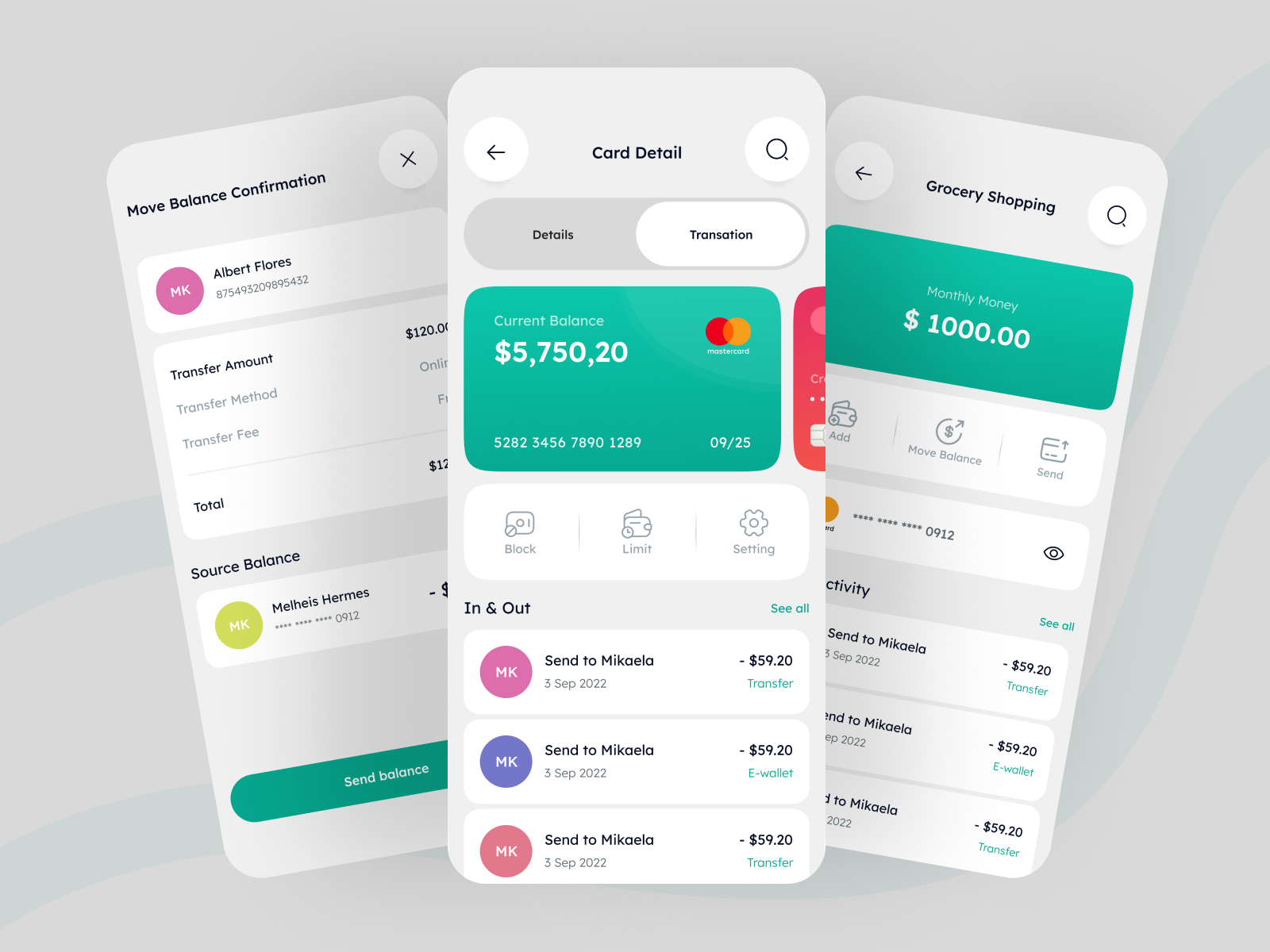 Example of Smart Finance Mobile App 