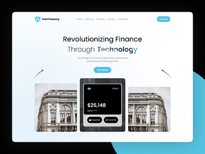 Revolutionizing Finance Through Technology 💡 branding design dribbble logo product design ui uiux design web design webdesign