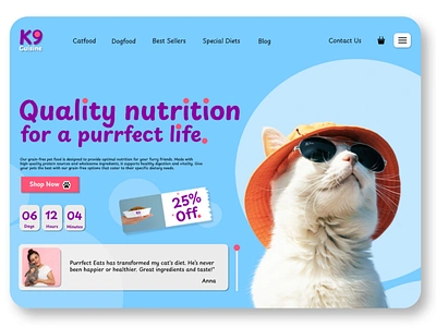 PETFOOD WEBSITE DESIGN |UIUX | WEB DESIGN pet website ui uiux web development webdesign website design