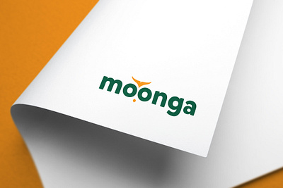 Moonga Logo branding clothing fashion graphic design logo