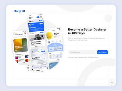 #DailyUI: Day 100 - Redesign Daily UI 100 app behance cx dailyui design event landing landing page mobile redesign redesign daily ui ui uiux uiux design user ux uxui uxui design web