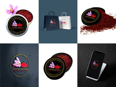 Saffron Flower Logo Design brandidentity branding cookingsaffron flower flower logo flowers graphic design graphic designer logo design organicsaffron persian saffron persian saffron logo persiancooking saffron saffron flower saffron flower logo saffron logo saffron logo design saffronspice spice