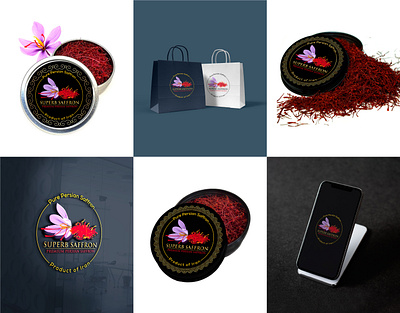 Saffron Flower Logo Design brandidentity branding cookingsaffron flower flower logo flowers graphic design graphic designer logo design organicsaffron persian saffron persian saffron logo persiancooking saffron saffron flower saffron flower logo saffron logo saffron logo design saffronspice spice