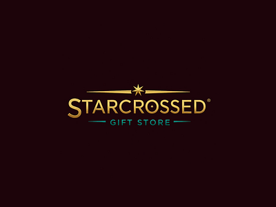 StarCrossed-Gift-Store-Logo-08 app branding design graphic design illustration logo logos typography ui vector