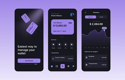 Finance App ui