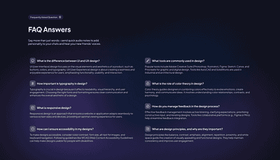 Clean & Minimal FAQ Design Concept 2d 3d animation branding design designer dribbble faq faq design faqs design figma frequently asked question graphic design graphic designing illustration logo motion graphics product design ui user interface