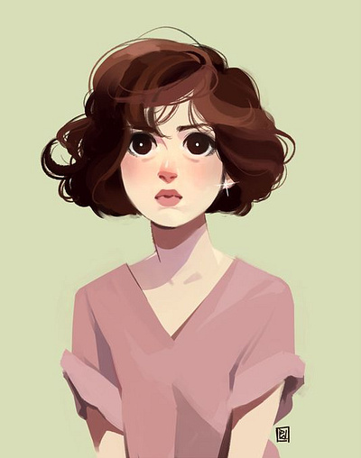 illustration girl illustration