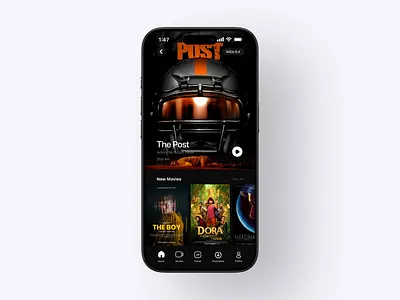 Movie App UI Design app design designer mobileappdesign movieapp movieui movieuidesign productdesign ui uiconcept uidesign ux uxdesign