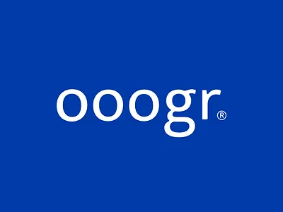 Ooogr logo branding design graphic design illustration lettering logo typography vector