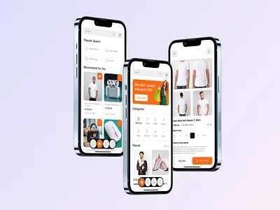 Shopping E-Commerce Mobile App app b2b buy case study commerce fashion item list mobile app online shop product sell service service provider services app shop shopify store ui ui design ux