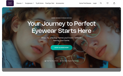 SpecZone - Redefining Online Eyewear Shopping branding design ecommerce estore eyewear glasses graphic design landing minimal product shop shopping ui ux website