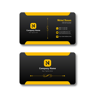 Corporate Business Card adobe illustration adobe photoshop branding business card corporate business card design graphic design illustration photoshop