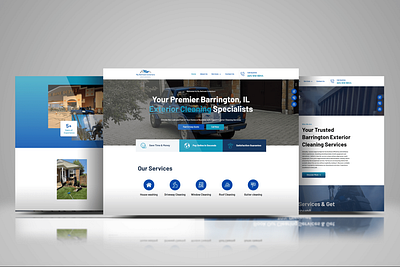 Exterior Cleaning Services Website – WordPress Design businesssolutions cleaningserviceswebsite modernwebdesign responsivedesign uxui webdesign wordpressdevelopment