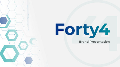 Forty4 Technology | Logo Design branding graphic design logo