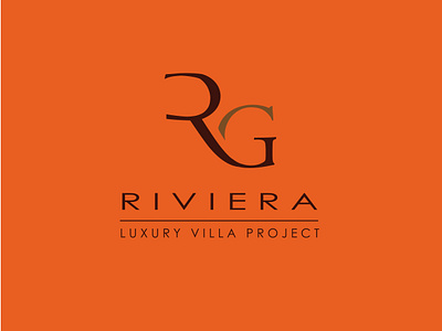 RG RIVIERA - Brand identity brand branding design graphic design logo vector