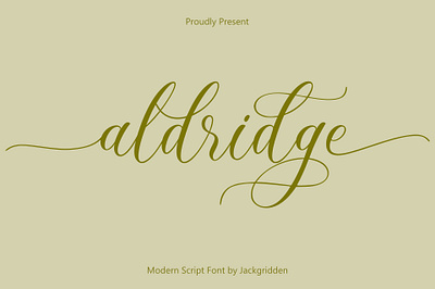 aldridge - script font aldridge branding design font graphic design illustration logo script