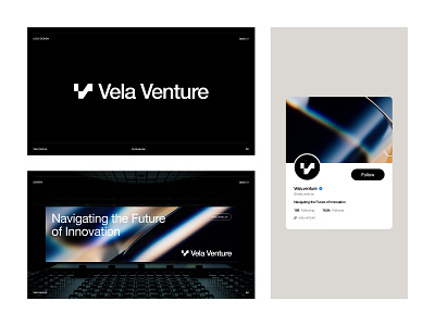 Vela Venture Logo and Branding 2 agency branding capital discover finance invest logo mvp ship v v logo vela venture