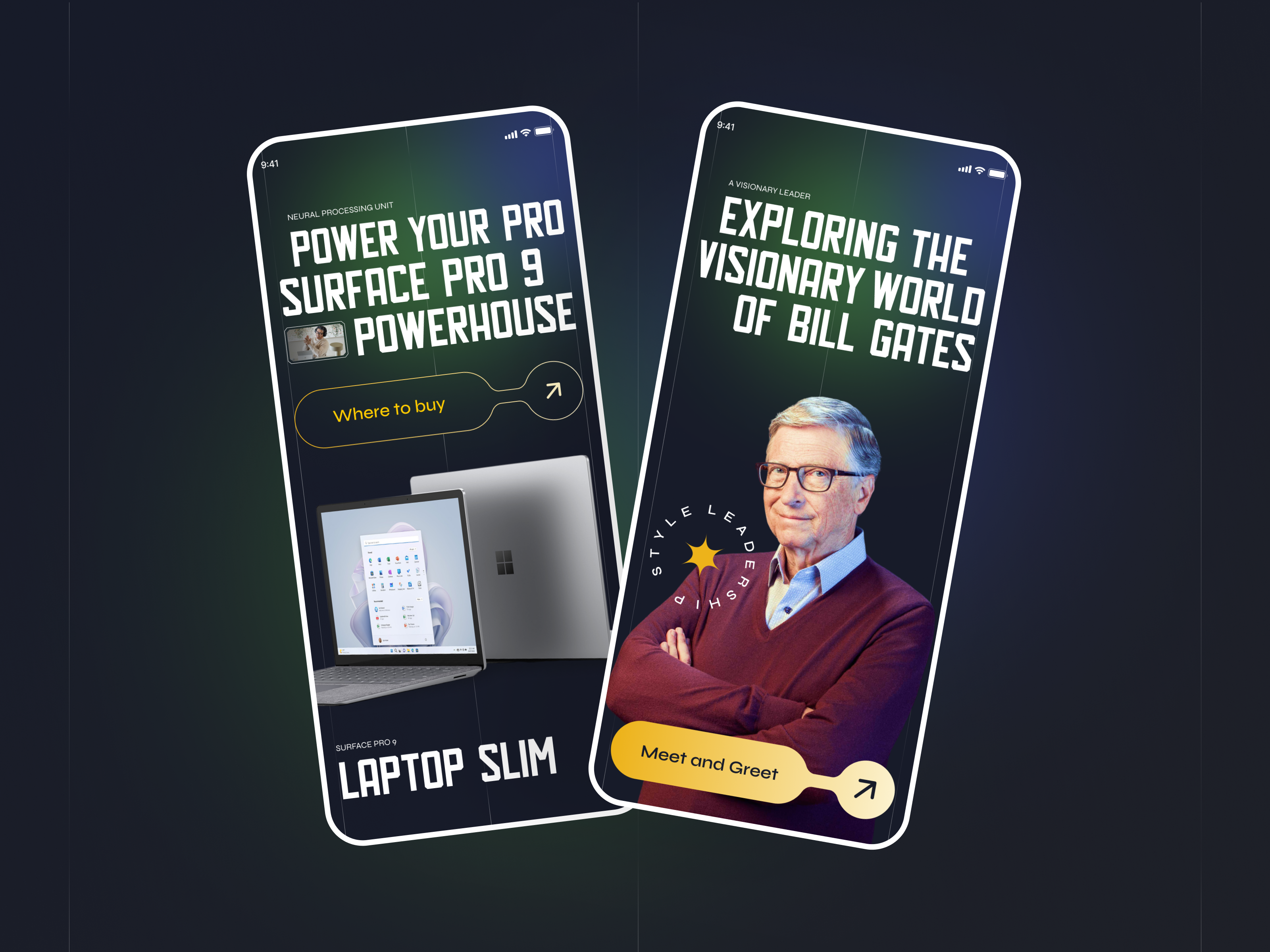 BGates Powerhouse - Mobile App Responsive Tech app banner branding color design flat genius hero banner tablet app tech app ui ux web website