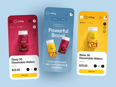 Supplements Mobile App mobile app