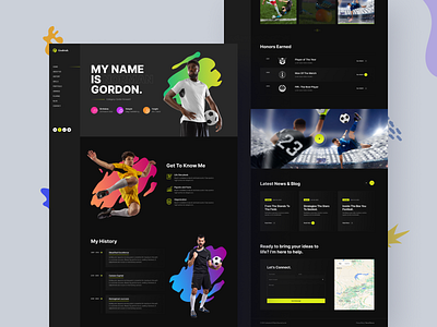 Sportsman & Fitness Expert design design system graphic design illustration mobile designing ui user flow user journey web design website redesign