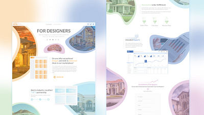 For Designers app creative design development featured for designers page ui ux website