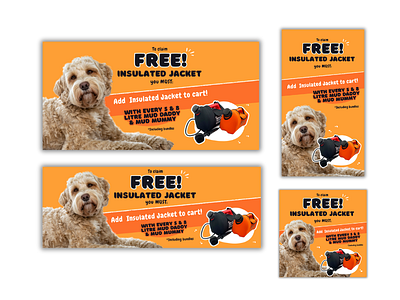 Website Banners advertisement branding design graphic design layout logo minimal social media typography web website