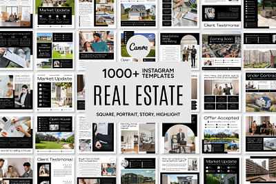 Real Estate Social Media Template 3d animation branding design graphic design illustration logo real estate bundle real estate design real estate icon real estate post real estate story social media icon social media post social media story social media template ui ux vector