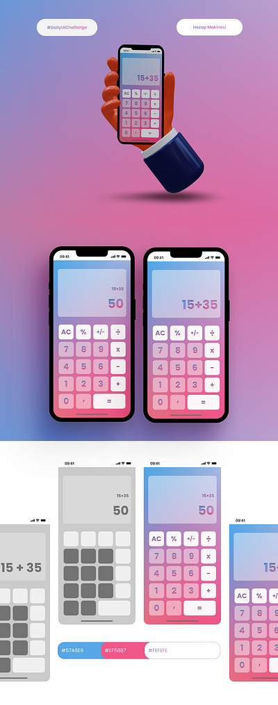 Mobile UI Design: Calculator UI Page #UIX101 #DailyUI004 calculator calculator page calculator screen design calculator screen uı calculator uı calculator uı design daily uı daily uı 004 daily uı challange mobile uı mobile uı design ui user interface user interface design uı design uıx uıx101