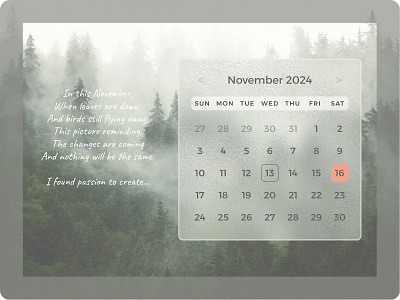 Calendar component calendar ui ux uxui design web design