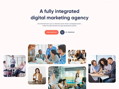 Digital Marketing Agency animation branding design graphic design illustration logo typography ui vector web