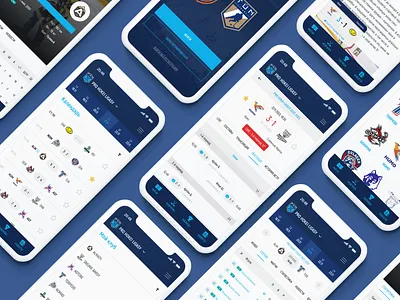 UI/UX Mobile Design, Sports app 3d animation app creative design interface landing mobile app mobile design sport ui uiux web design