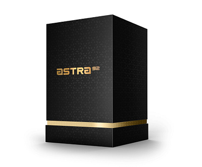 Astra92 box design box label box packaging label design luxury design packaging design premium box product packaging