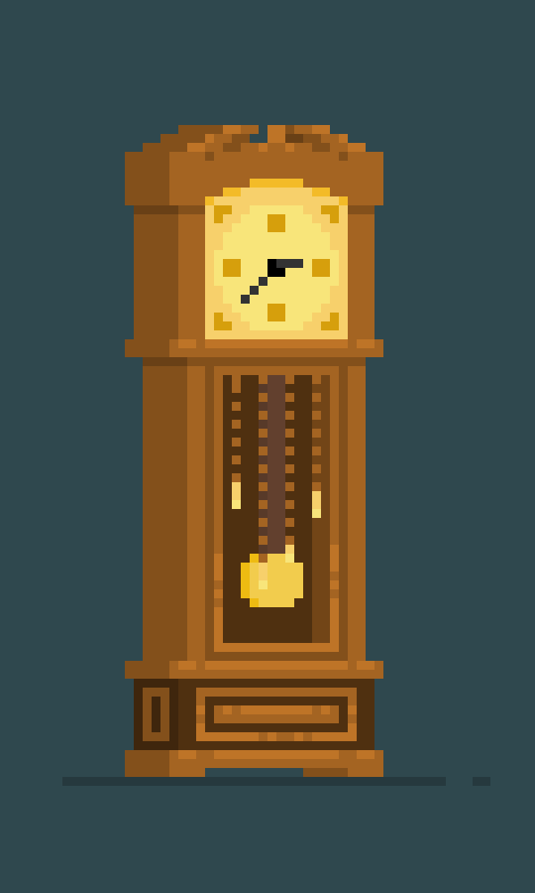 Old time timepiece old pixel pixelanimation pixelart pixelartist time timepiece vintage