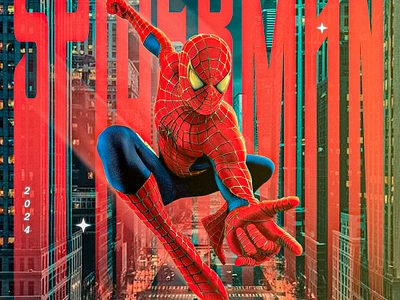 Spider Man Social Media Poster branding graphic design logo ui