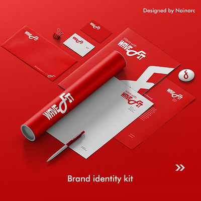 Branding kit for wave fit gym center abobe illustrator advertising brand brand indentity branding branding kit design graphic design graphic designer gym center minimalist social media unique design