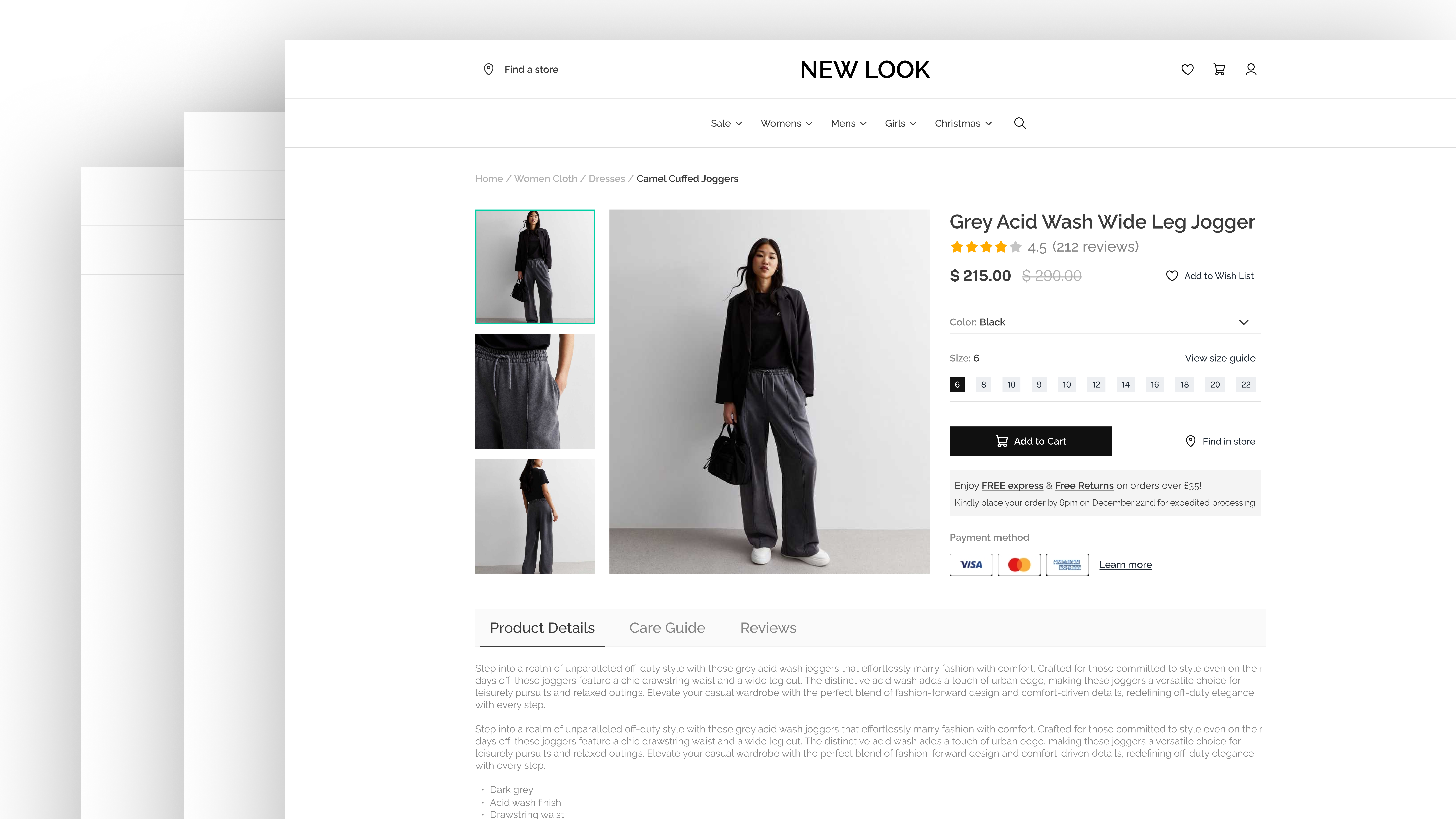 Example of High Converting E Commerce Landing Page