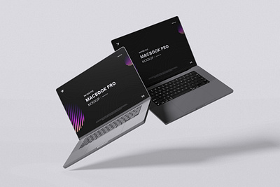 Macbook Pro Mockup Bundle Set - Rielismee technology