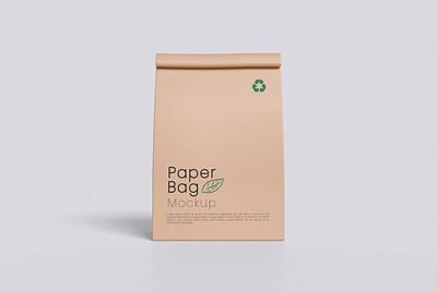 Paper Bag Mockup Bundle Set - Rielismee template