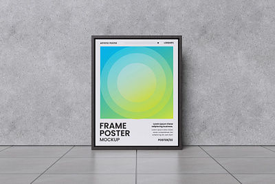 Frame Poster Mockup Bundle Set - Rielismee space