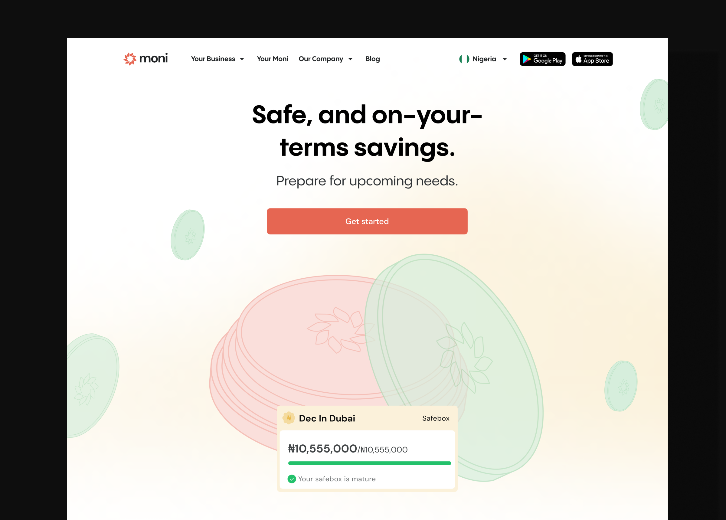 Example of Website Design   Fintech