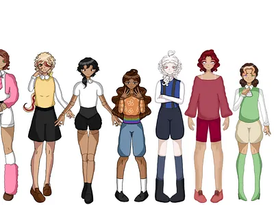 More Character Designs graphic design illustration