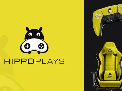 HippoPlays Logo business logo creative logo logo logo design minimal logo