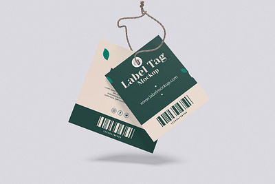 Label Tag Mockup Bundle Set - Rielismee brand